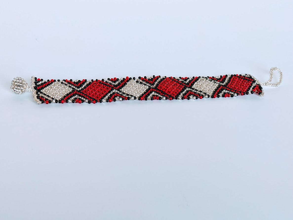 African Zulu Flat Bracelet