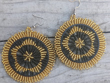 Load image into Gallery viewer, Zulu Beaded Circle Earrings