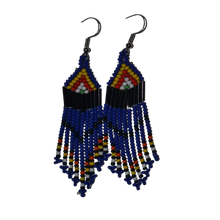 Load image into Gallery viewer, Zulu Beaded Earrings