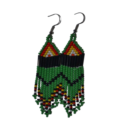 Zulu Beaded Earrings