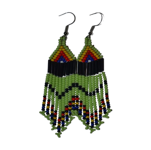 Zulu Beaded Earrings