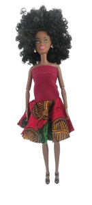 African Doll Outfit - Mute Dress