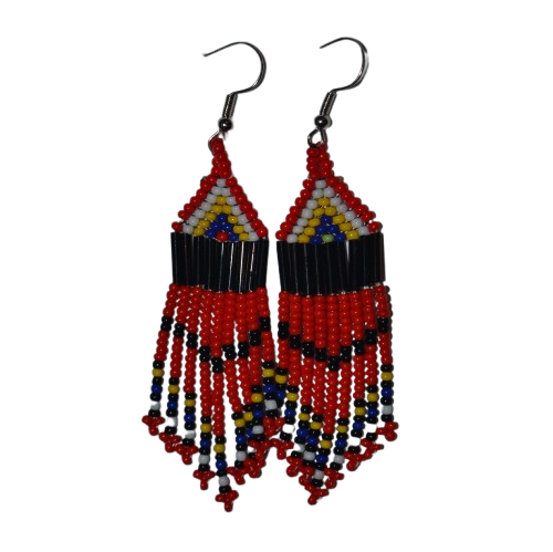 Zulu Beaded Earrings