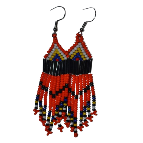 Zulu Beaded Earrings
