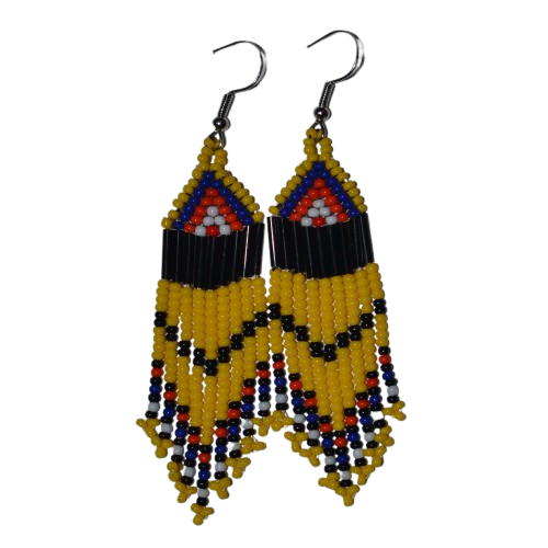 Zulu Beaded Earrings