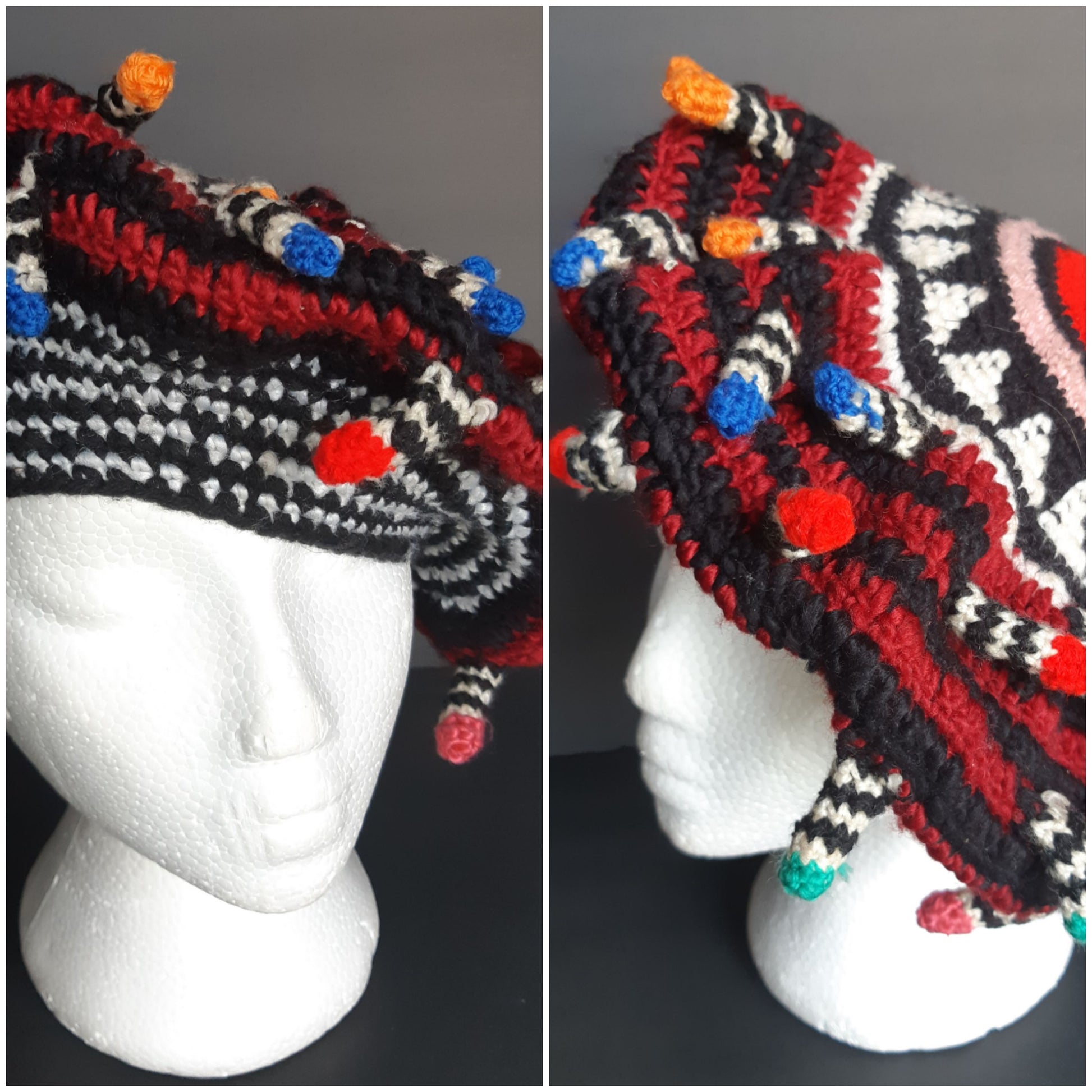 Bamileke Traditional Mekan Hat