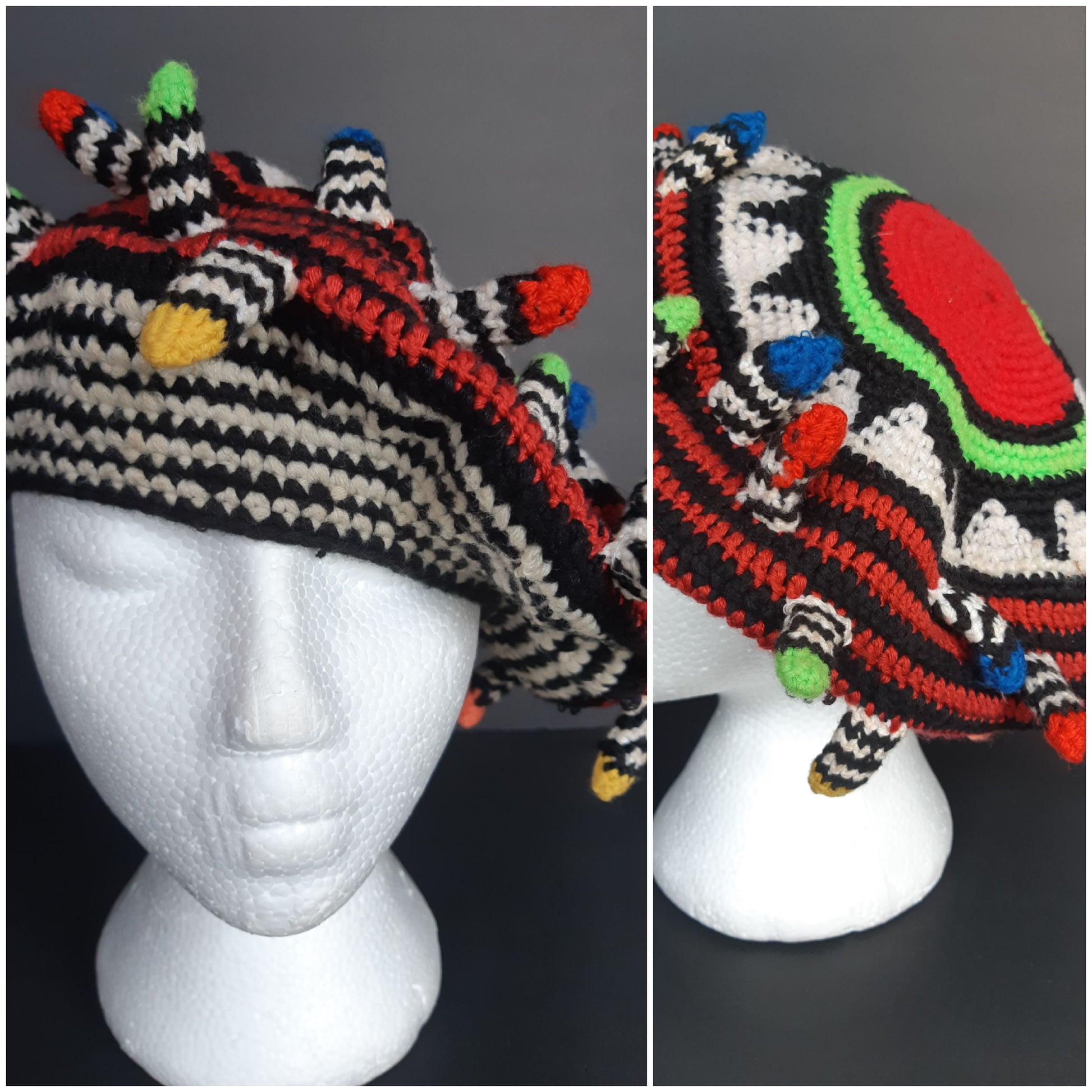 Bamileke Traditional Mekan Hat