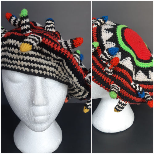 Bamileke Traditional Mekan Hat