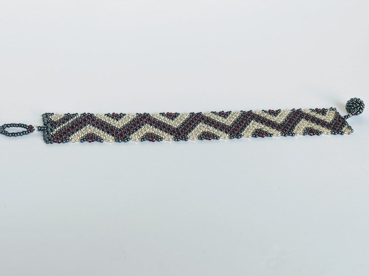 African Zulu Flat Bracelet