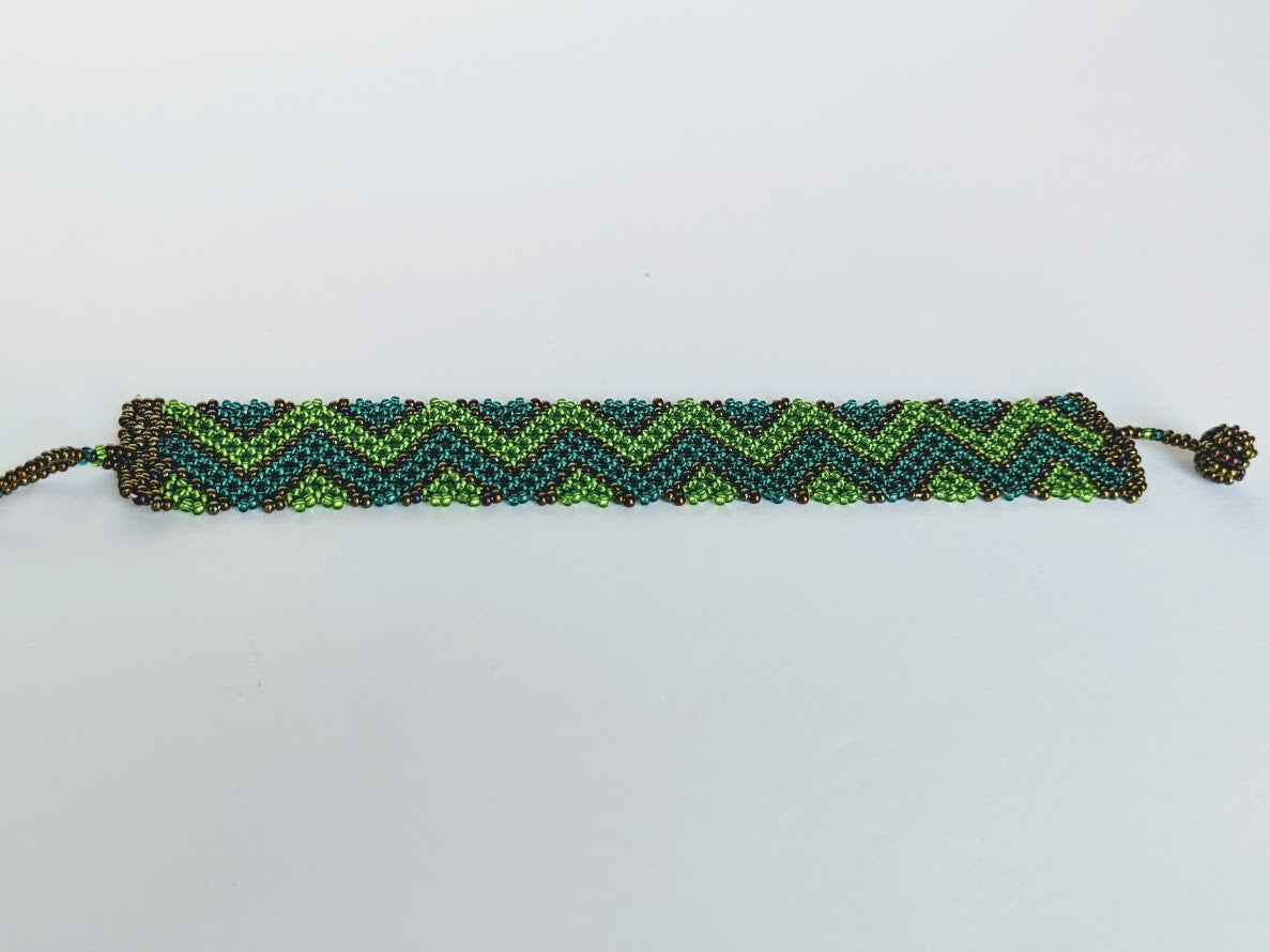 African Zulu Flat Bracelet