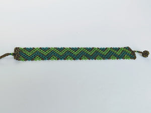 African Zulu Flat Bracelet