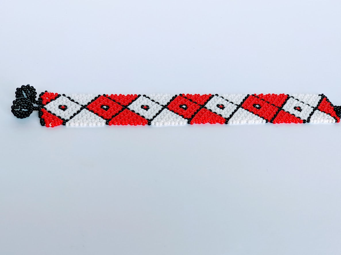 African Zulu Flat Bracelet