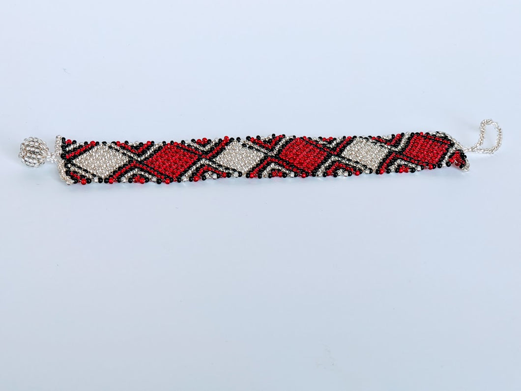 African Zulu Flat Bracelet