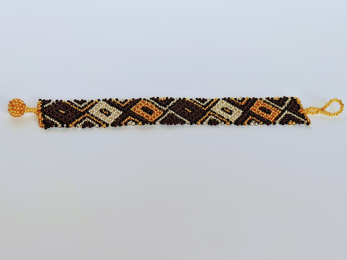 African Zulu Flat Bracelet
