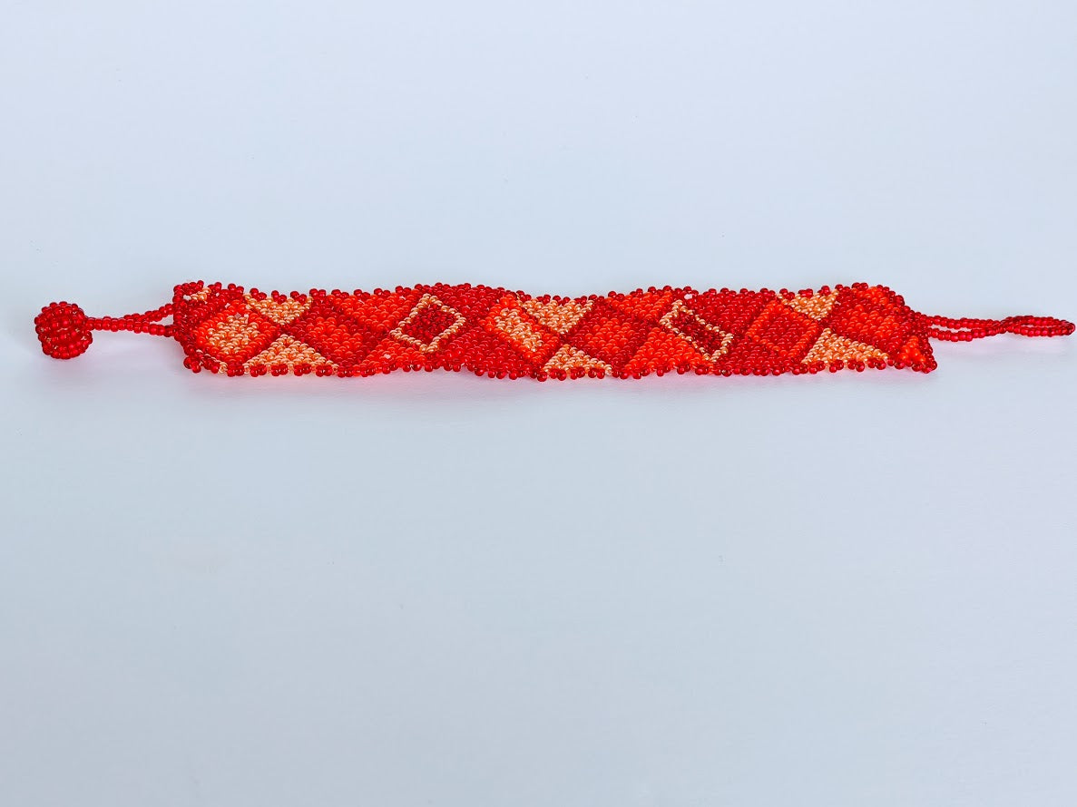 African Zulu Flat Bracelet