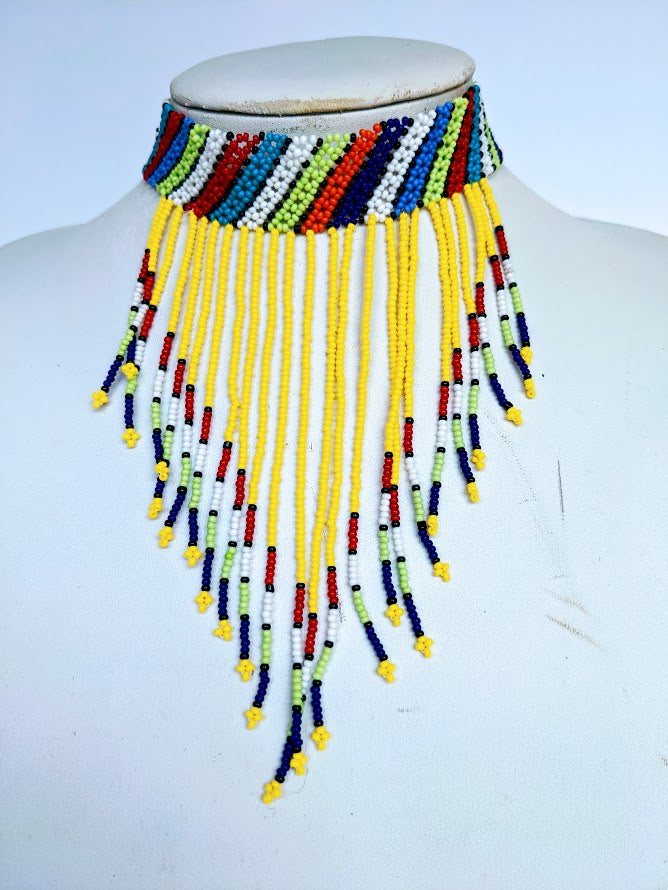 Zulu Beaded Chocker