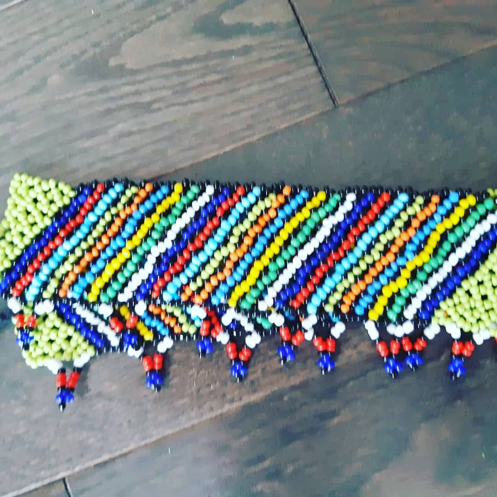 Beaded Zulu Ankle Bracelet