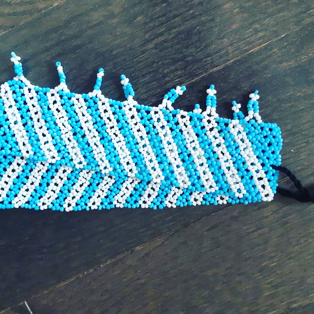 Beaded Zulu Ankle Bracelet