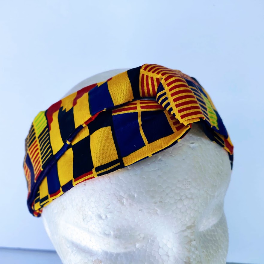 African Print Turban Headband