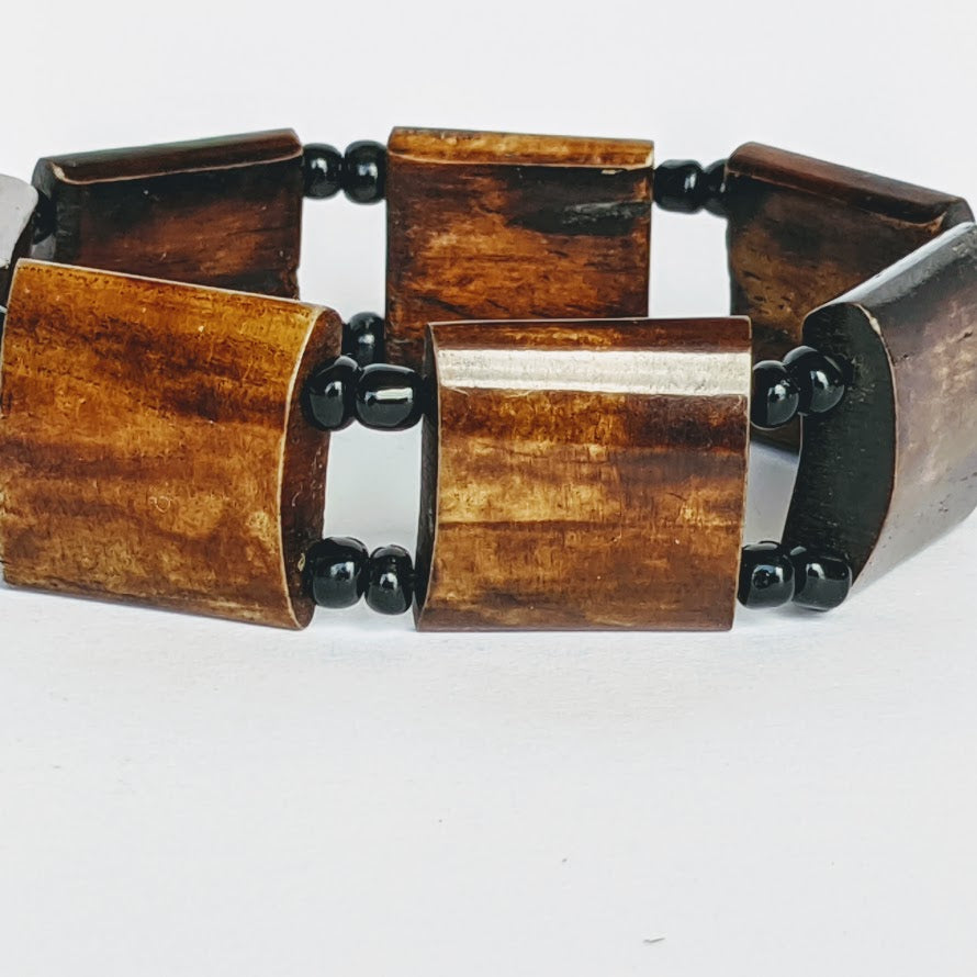 Kenyan Stretchable beaded Bone Bracelets
