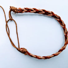 Load image into Gallery viewer, Leather Plaited Braided Rope Bracelet