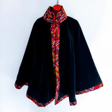 Load image into Gallery viewer, African Print Royal Poncho