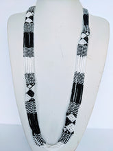 Load image into Gallery viewer, Long African Zulu Tube Necklace