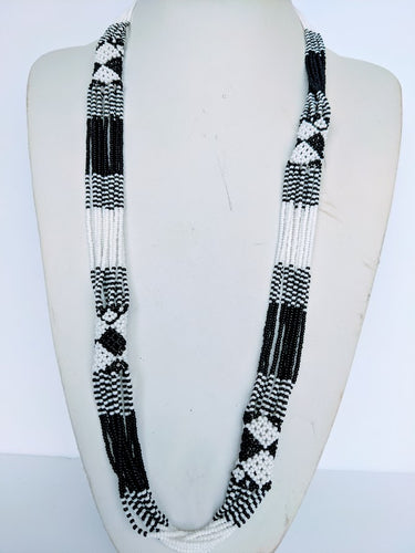 Long African Zulu Tube Necklace
