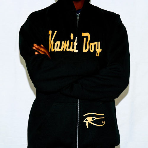 Youth Kamit Boy Zippered Sweatshirt Hoodie